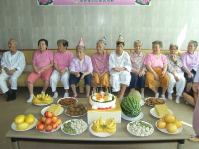 8월 생신잔치